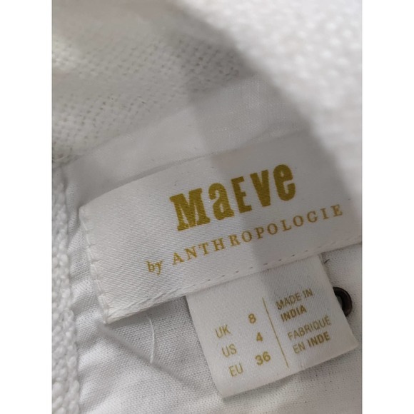 Anthropology, Mauve Sunflower Razorback Embroider Dress Size 4 #1312 - Picture 7 of 11